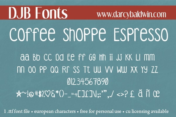 Djbfonts Csespresso4