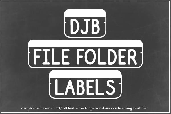 Djbfonts Filefolderstrip1