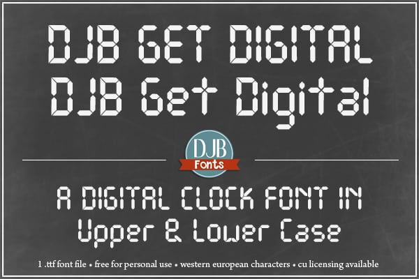 Djbfonts Getdigital2