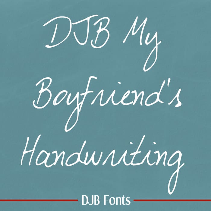 Djbfonts Myboyfriend