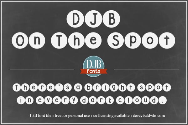 Djbfonts Onthespot 3