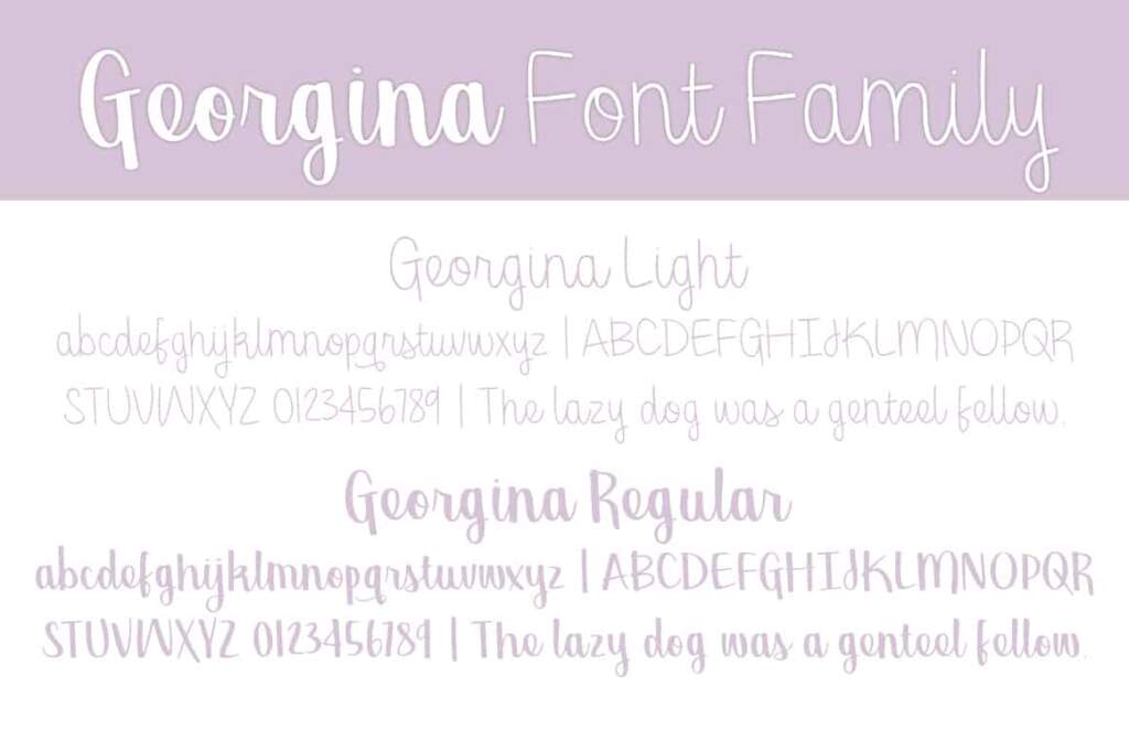 Georgina Ff Letters