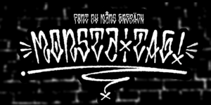 Monsta Tag Poster
