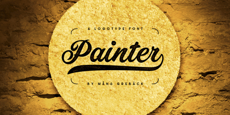 Painter Font