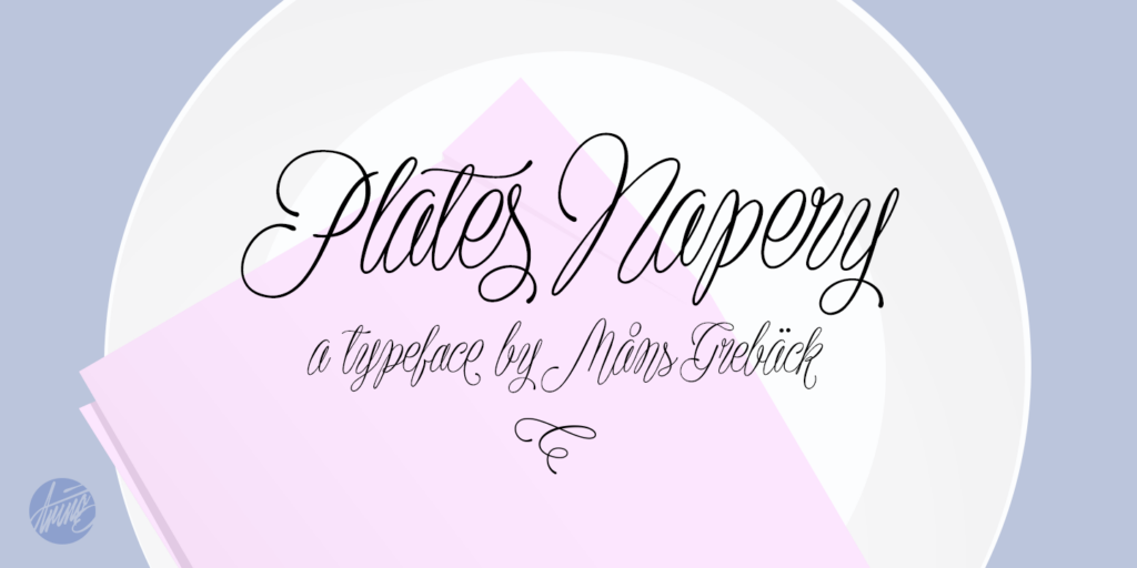 Plates Napery Poster