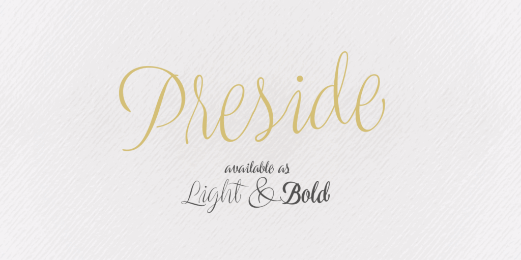 Preside Poster01